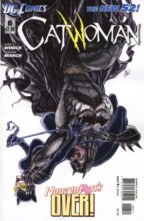 Catwoman (4th Series) 6 published by DC with cover art by Guillem March