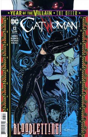 Catwoman (5th Series) 13 published by DC with cover art by Joëlle Jones