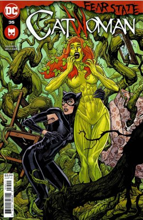 Catwoman (5th Series) 35 published by DC with cover art by Yanick Paquette