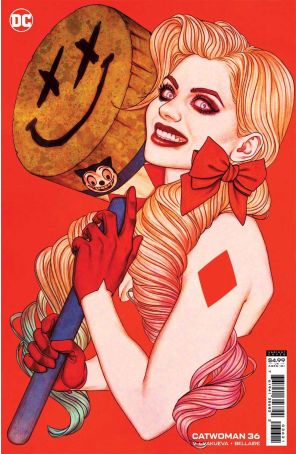 Catwoman (5th Series) 36A published by DC with cover art by Jenny Frison