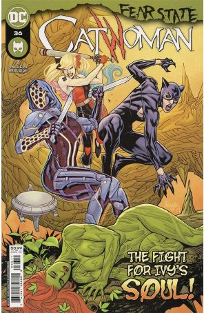 Catwoman (5th Series) 36 published by DC with cover art by Yanick Paquette