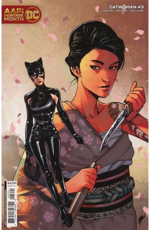 Catwoman (5th Series) 43C published by DC with cover art by Takeshi Miyazawa