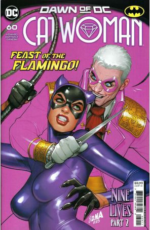 Catwoman (5th Series) 60A published by DC with cover art by David Nakayama