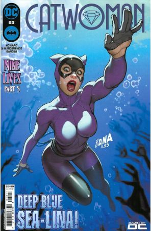 Catwoman (5th Series) 63A published by DC with cover art by David Nakayama
