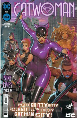 Catwoman (5th Series) 67A published by DC with cover art by David Nakayama