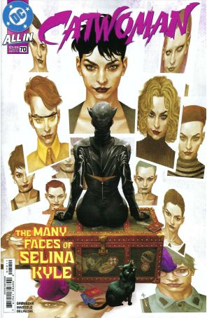Catwoman (5th Series) 70A published by DC with cover art by Sebastián Fiumara