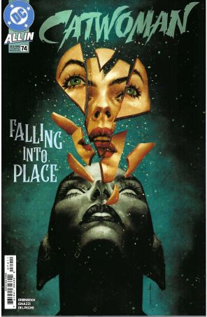 Catwoman (5th Series) 74A published by DC with cover art by Sebastián Fiumara