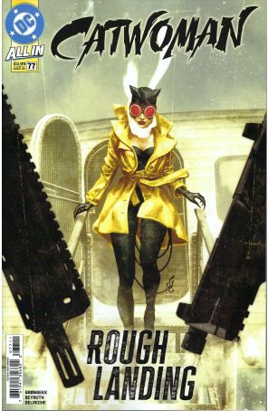 Catwoman (5th Series) 77A published by DC with cover art by Sebastián Fiumara