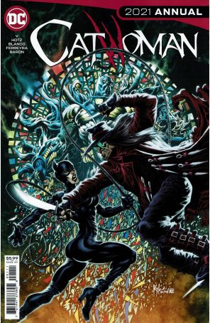 Catwoman (5th Series) Annual 2021 published by DC with cover art by Kyle Hotz