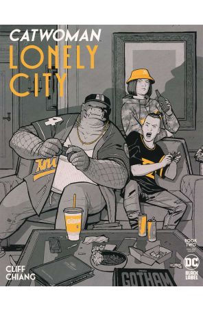Catwoman: Lonely City 2A published by DC with cover art by Cliff Chiang