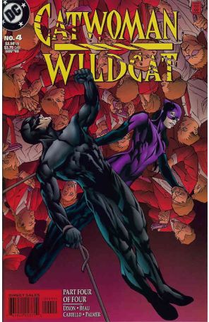 Catwoman/Wildcat 4 published by DC with cover art by Brian Stelfreeze