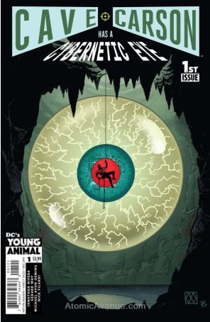Cave Carson Has a Cybernetic Eye 1A published by DC with cover art by Matt Wagner