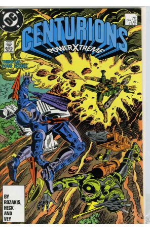 Centurions 3 published by DC with cover art by Don Heck