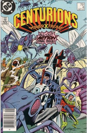 Centurions 4 (Newsstand) published by DC with cover art by Don Heck
