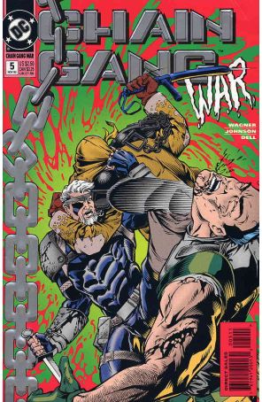 Chain Gang War 5 published by DC with cover art by Dave Johnson