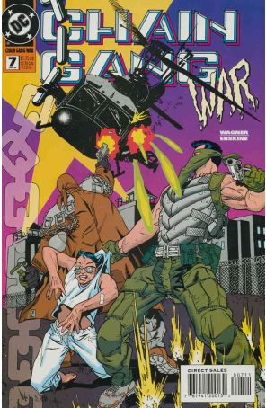 Chain Gang War 7 published by DC with cover art by Dave Johnson
