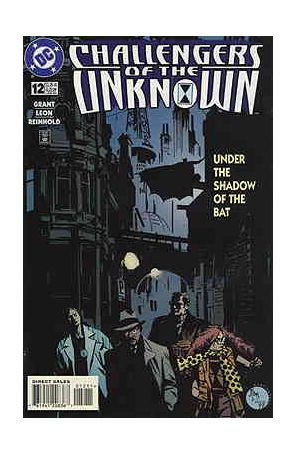 Challengers of the Unknown (2nd Series) 12 published by DC with cover art by John Paul Leon