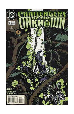 Challengers of the Unknown (2nd Series) 13 published by DC with cover art by John Paul Leon