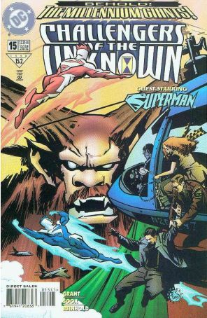 Challengers of the Unknown (2nd Series) 15 published by DC with cover art by John Paul Leon