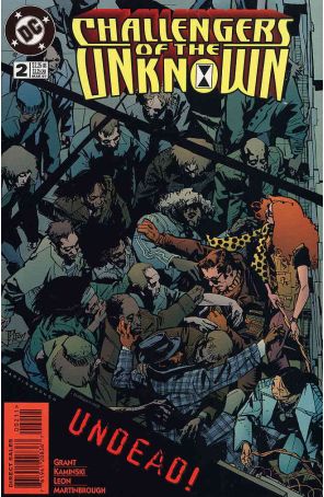 Challengers of the Unknown (2nd Series) 2 published by DC with cover art by John Paul Leon