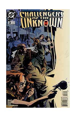 Challengers of the Unknown (2nd Series) 3 published by DC with cover art by John Paul Leon