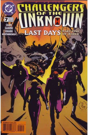 Challengers of the Unknown (2nd Series) 7 published by DC with cover art by John Paul Leon