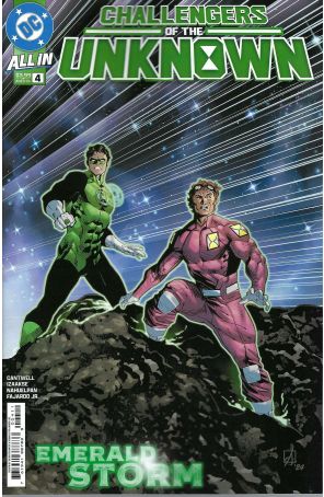 Challengers of the Unknown (4th Series) 4A published by DC with cover art by Sean Izaakse