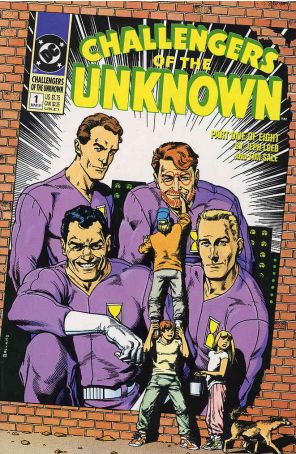 Challengers of the Unknown (Mini-Series) 1 published by DC with cover art by Brian Bolland