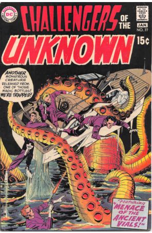 Challengers of the Unknown 77 published by DC
