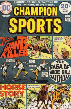 Champion Sports 3 published by DC with cover art by Jerry Grandenetti