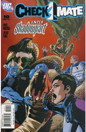 Checkmate (2nd Series) 10 published by DC with cover art by Jesus Saiz