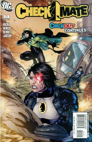 Checkmate (2nd Series) 14 published by DC with cover art by Matthew Clark