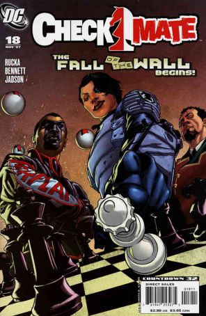 Checkmate (2nd Series) 18 published by DC with cover art by Kalman Andrasofszky