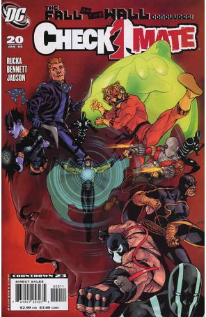 Checkmate (2nd Series) 20 published by DC with cover art by Kalman Andrasofszky