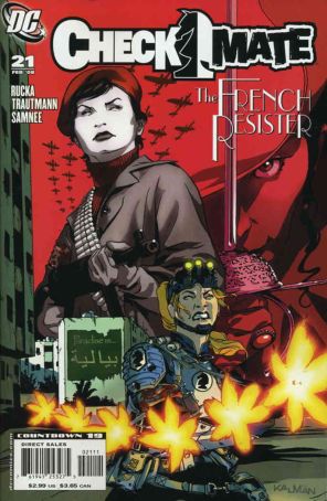 Checkmate (2nd Series) 21 published by DC with cover art by Kalman Andrasofszky