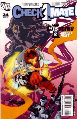 Checkmate (2nd Series) 24 published by DC with cover art by Kalman Andrasofszky