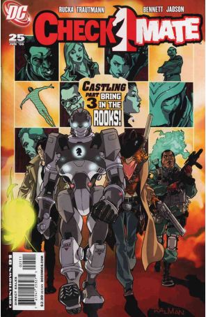 Checkmate (2nd Series) 25 published by DC with cover art by Kalman Andrasofszky