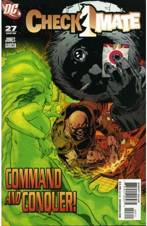 Checkmate (2nd Series) 27 published by DC with cover art by Manuel Garcia