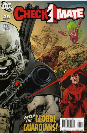 Checkmate (2nd Series) 29 published by DC with cover art by Manuel Garcia