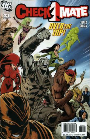 Checkmate (2nd Series) 31 published by DC with cover art by Manuel Garcia