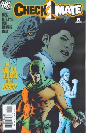 Checkmate (2nd Series) 6 published by DC with cover art by Jesus Saiz