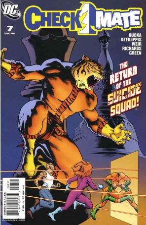 Checkmate (2nd Series) 7 published by DC with cover art by Jesus Saiz
