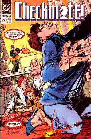 Checkmate 27 published by DC with cover art by Tom Grindberg