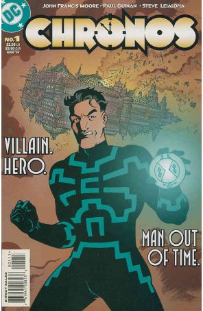 Chronos 1 published by DC with cover art by Paul Guinan