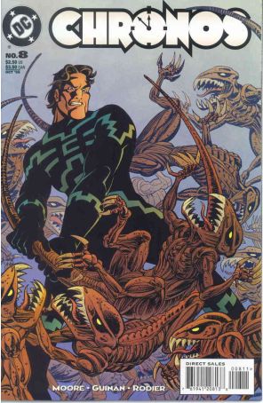 Chronos 8 published by DC with cover art by Paul Guinan