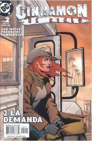 Cinnamon El Ciclo 2 published by DC with cover art by Howard Chaykin