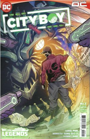 City Boy 2A published by DC with cover art by Minkyu Jung