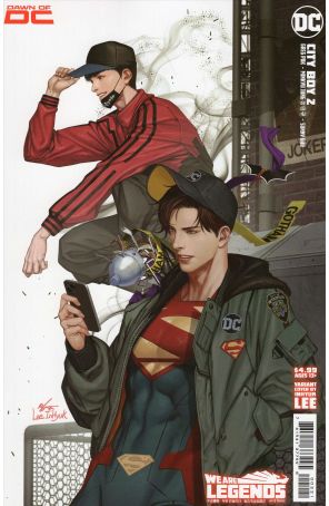 City Boy 2B published by DC with cover art by InHyuk Lee