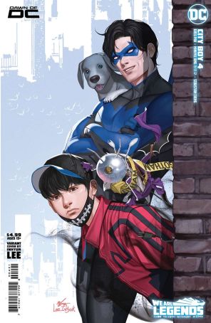City Boy 4B published by DC with cover art by InHyuk Lee