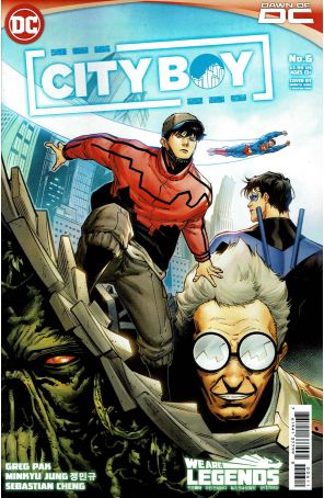 City Boy 6A published by DC with cover art by Minkyu Jung